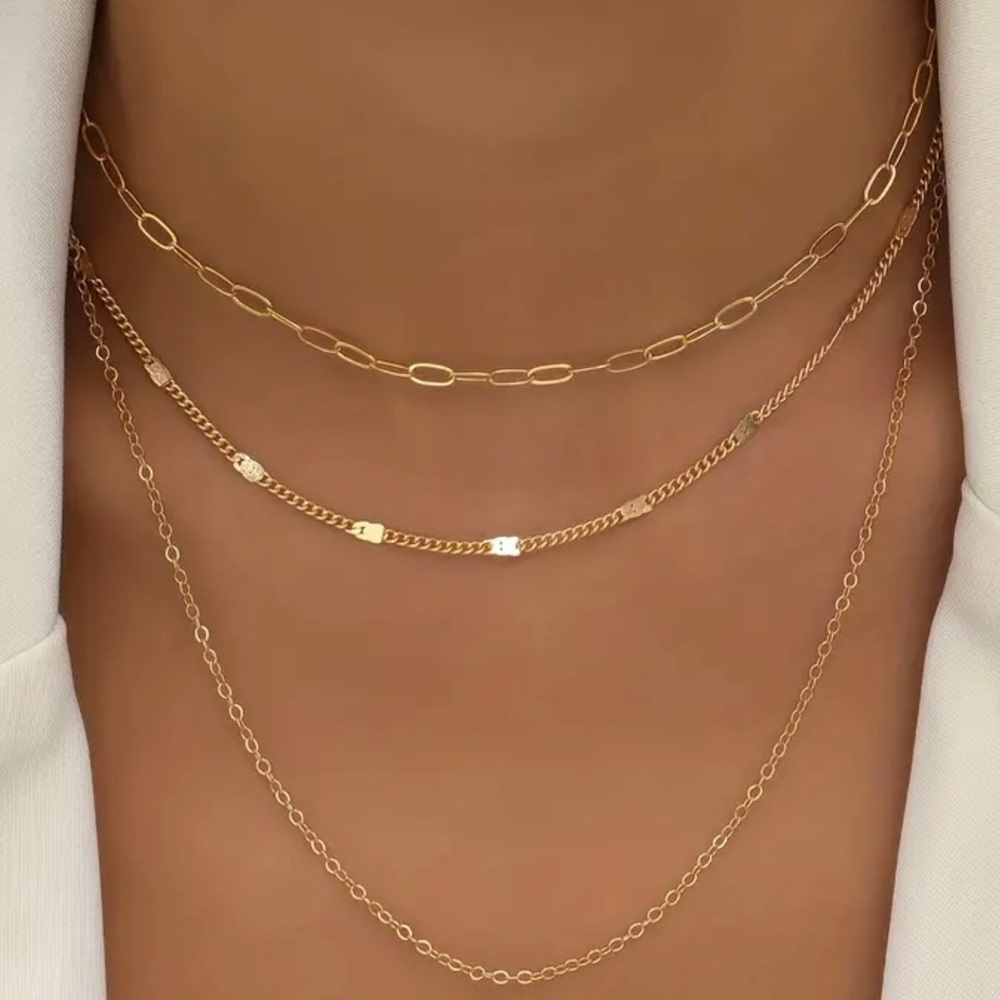 Gold necklace